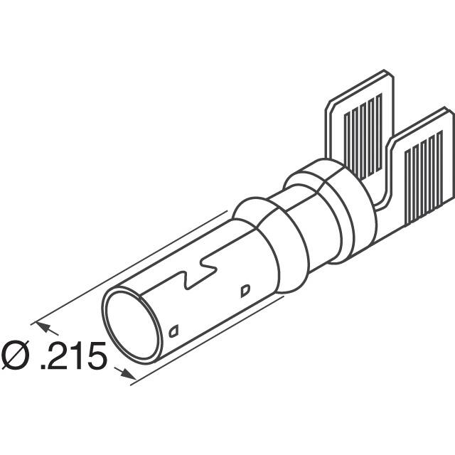 213843-4 TE Connectivity AMP Connectors  Multiuso